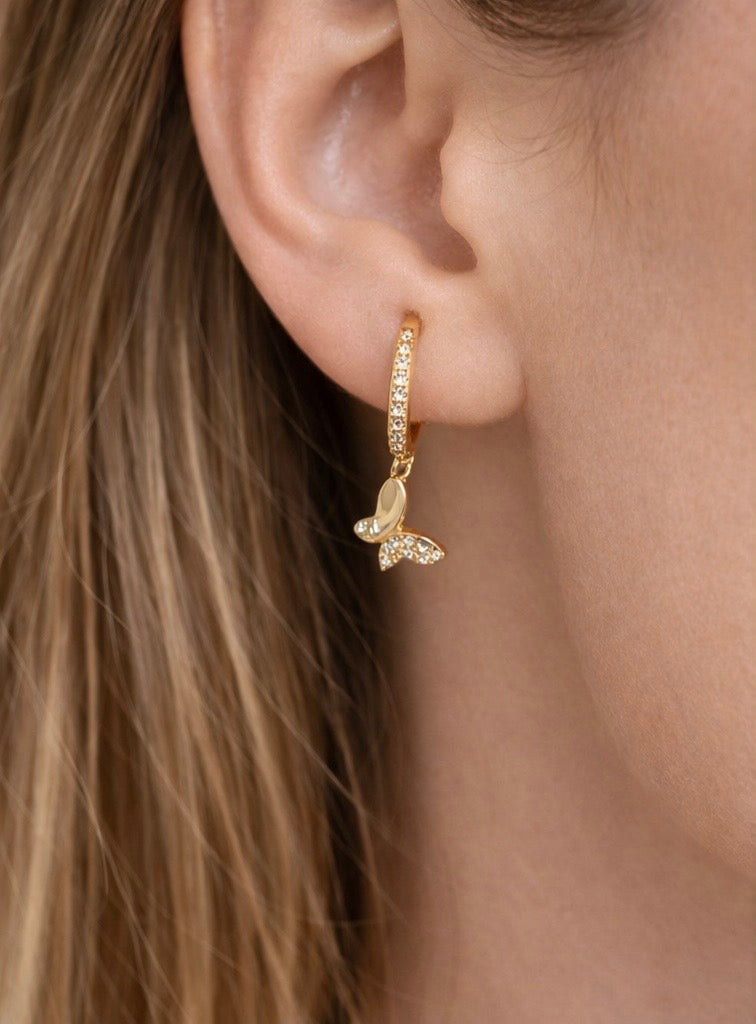Aretes Mariposa
