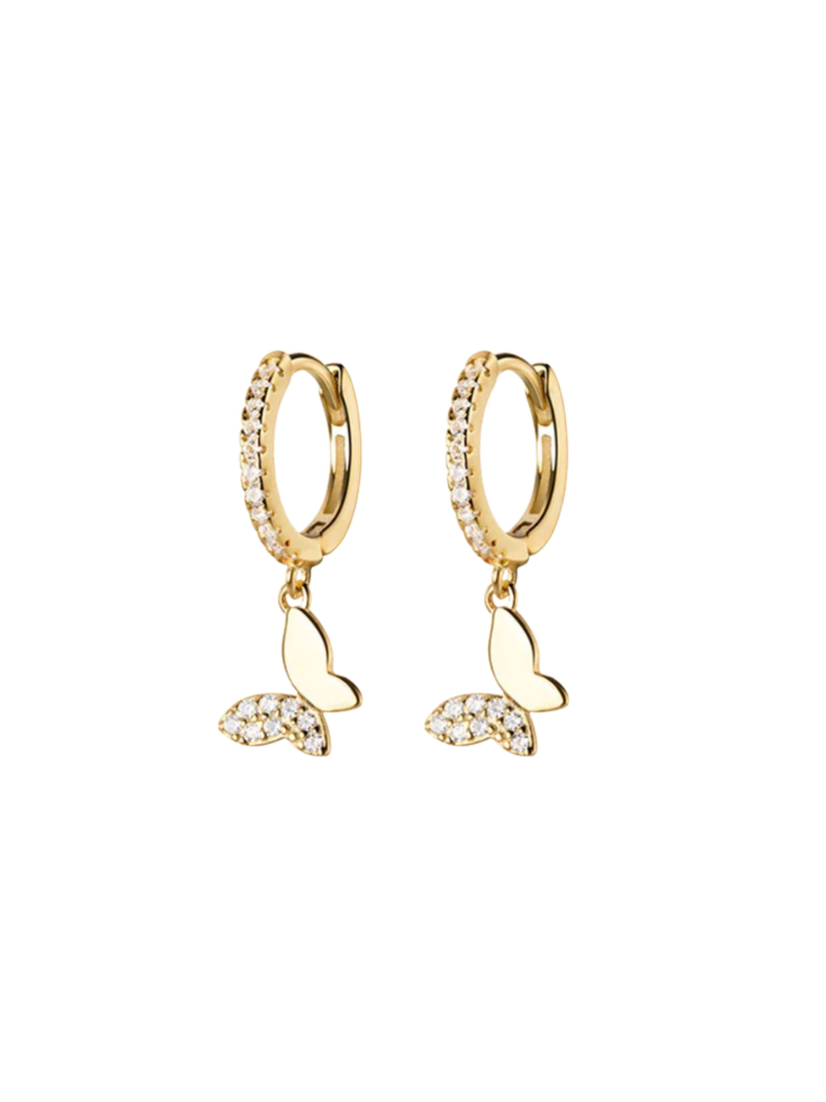 Aretes Mariposa