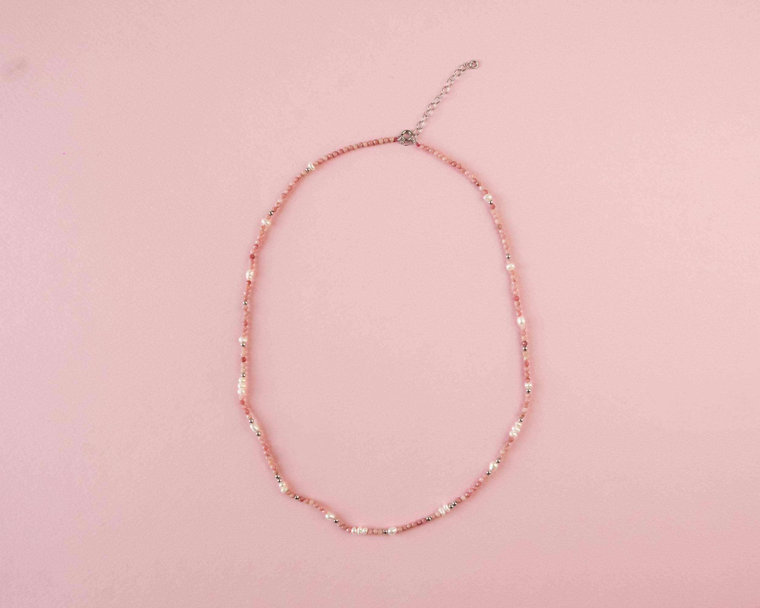 Collar Coral Rodocrosita