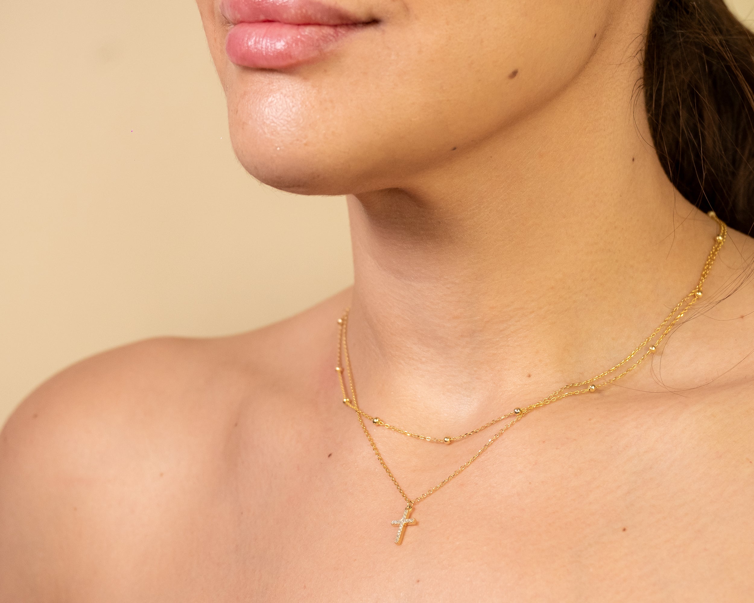 Collar Cruz Oro
