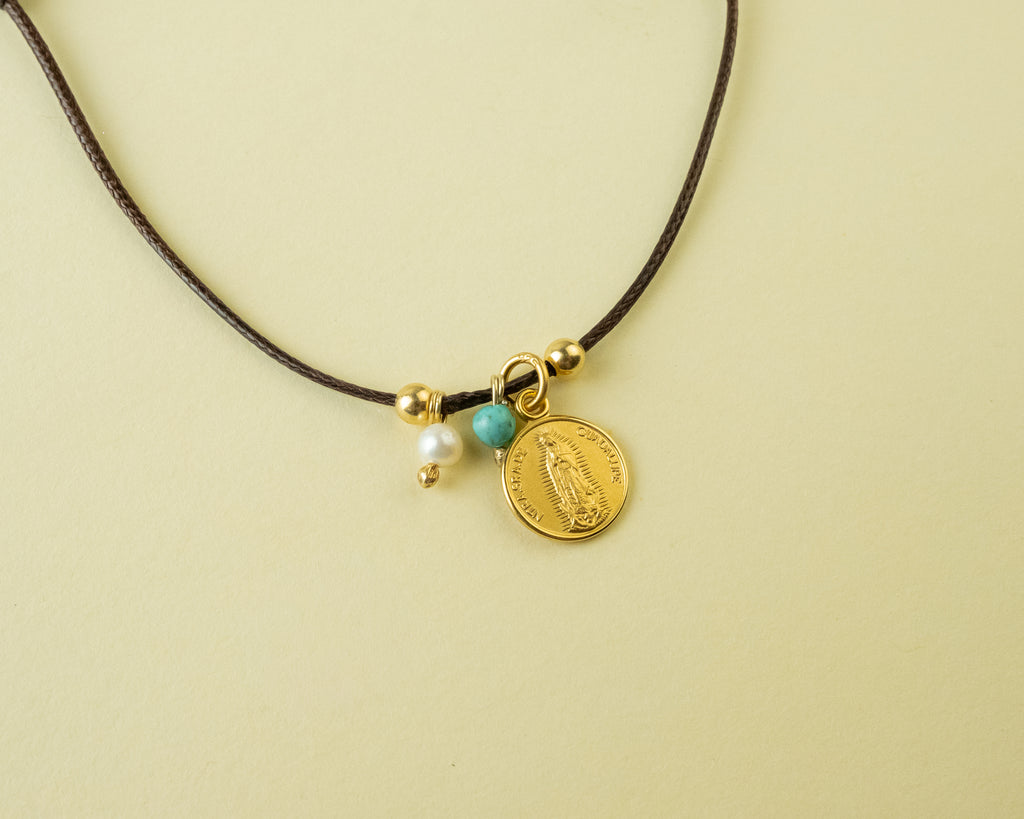 Collar Guadalupe Perla