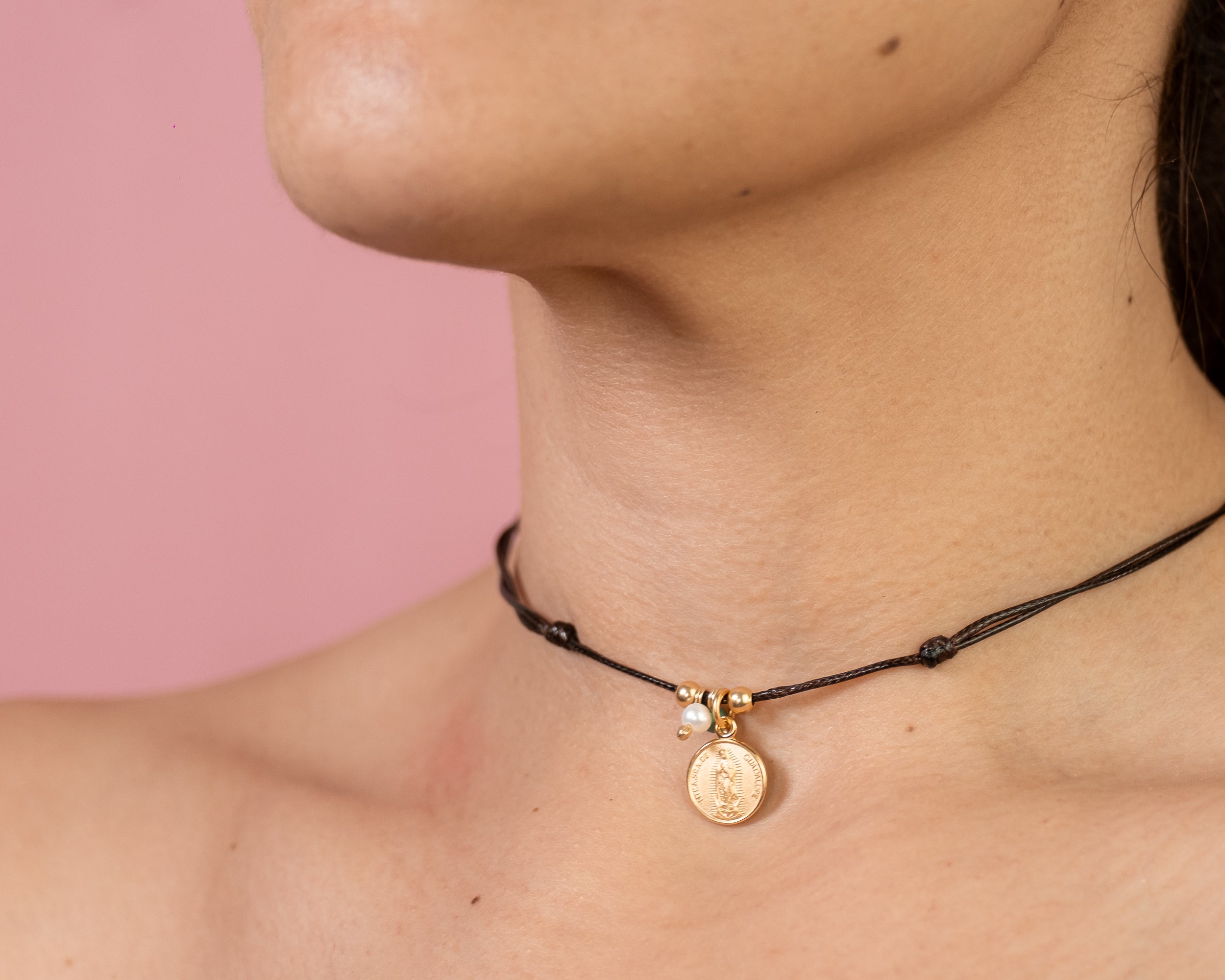 Collar Guadalupe Perla