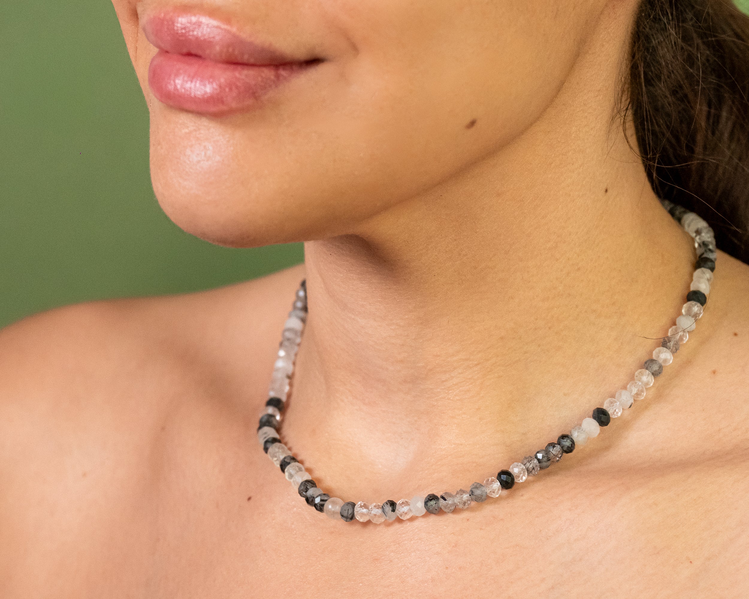 Collar Piedras Cuarzos