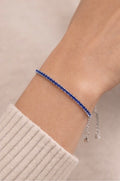 Pulsera Tennis Zafiro