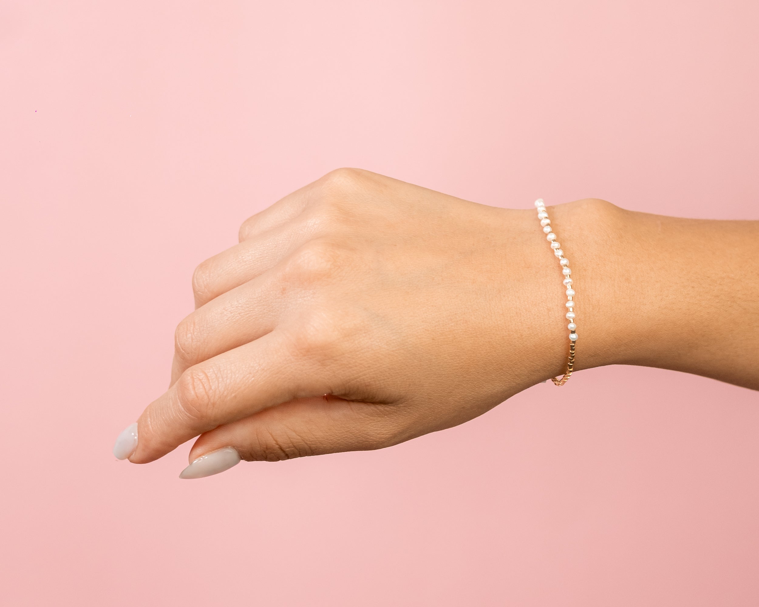 Pulsera Nancy Perla Oro